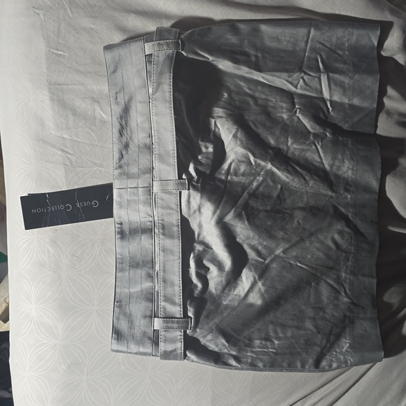 Guess Mini Skirt - Size 2 - Silver - Picture 4 of 4